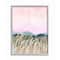 Stupell Industries Wheat Field Dawn Pink & Green Watercolor Painting Gray Framed Wall Art